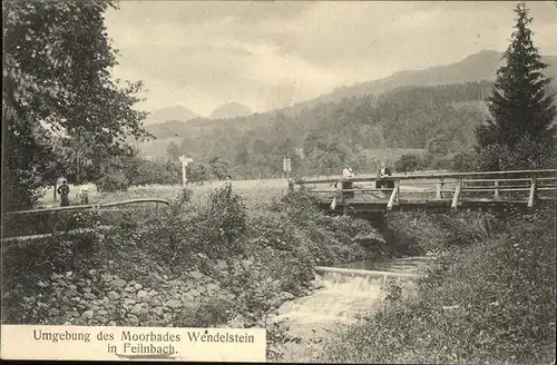 Bad Feilnbach Umgebung des Moorbades Erholungsheim Wendelstein Kat. Bad Feilnbach