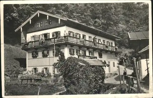 Ramsau Berchtesgaden Landhaus Lehenmuehle Kat. Ramsau b.Berchtesgaden