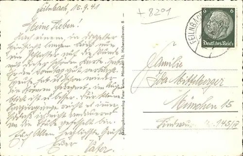 Bad Feilnbach Abt Schachleiter Haus Gottdank Hund Kat. Bad Feilnbach