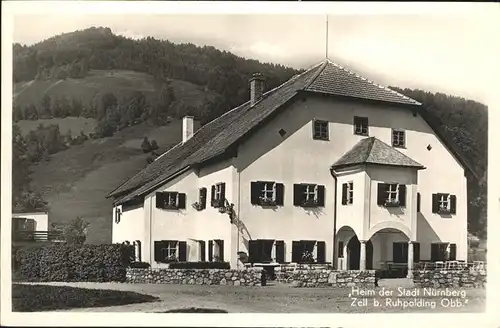 Zell Ruhpolding Heim der Stadt Nuernberg Kat. Ruhpolding