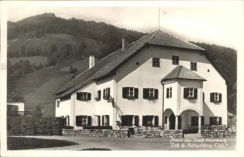 Zell Ruhpolding Heim der Stadt Nuernberg Kat. Ruhpolding