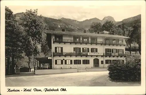 Bad Feilnbach Moorbad Kurhotel Diem Kat. Bad Feilnbach