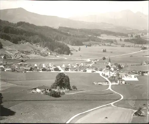 Neukirchen Teisenberg Oberbayern Fliegeraufnahme Kat. Teisendorf