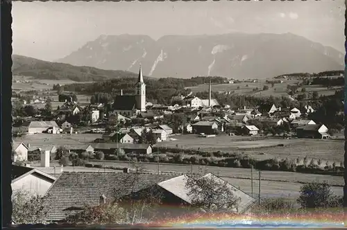 Teisendorf Oberbayern Ortsansicht mit Alpenblick Kat. Teisendorf