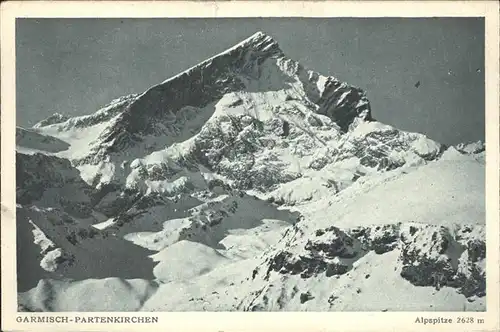 Garmisch Partenkirchen Alpspitze Kat. Garmisch Partenkirchen