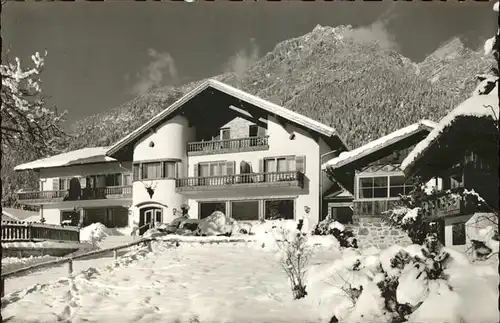 Garmisch Partenkirchen Bergasthof Almhuette Kat. Garmisch Partenkirchen