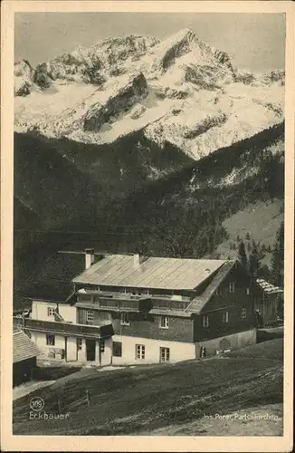 Garmisch Partenkirchen Eckbauer Gasthof Kat. Garmisch Partenkirchen