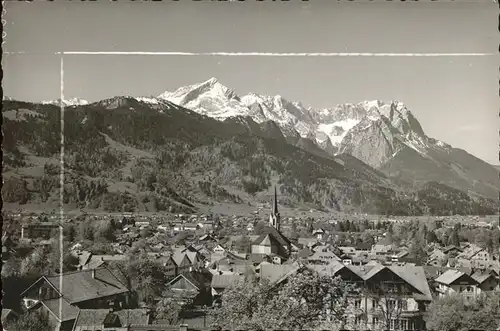 Garmisch Partenkirchen Panorma Kat. Garmisch Partenkirchen