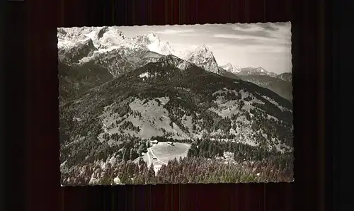 Garmisch Partenkirchen Fliegeraufnahme Kat. Garmisch Partenkirchen