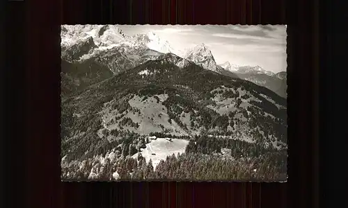 Garmisch Partenkirchen Fliegeraufnahme Kat. Garmisch Partenkirchen