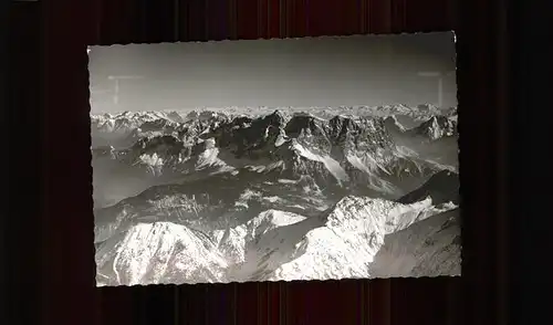 Garmisch Partenkirchen Wetterstein Fliegeraufnahme Kat. Garmisch Partenkirchen