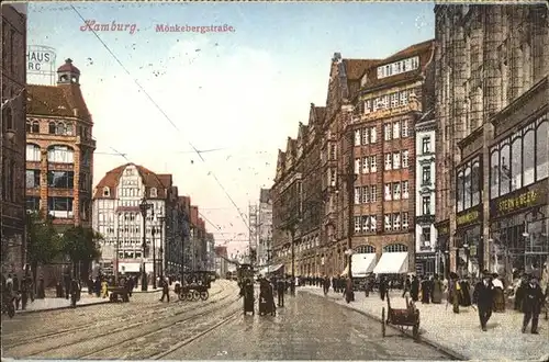 Hamburg Moenkebergstrasse Kat. Hamburg