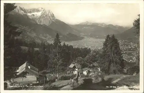 Garmisch Partenkirchen Gamshuette bei Partenkirchen Kat. Garmisch Partenkirchen