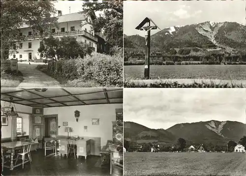 Grafenaschau Teilansicht Kreuz Lindenhof  Kat. Schwaigen