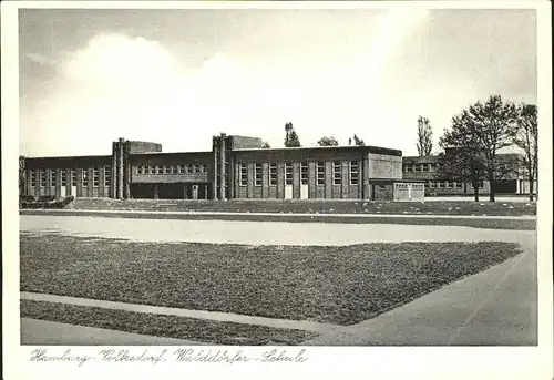 Hamburg Volksdorf Walddoerfer Schule Kat. Hamburg