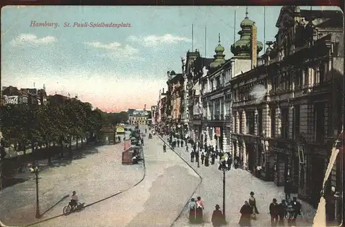 Hamburg St Pauli Spielbudenplatz Kat. Hamburg