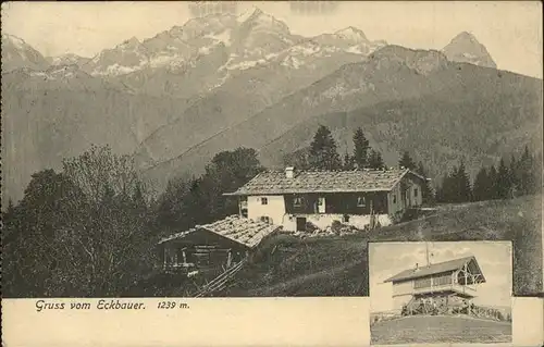 Garmisch Partenkirchen Eckbauerhof mit Alpenpanorama Kat. Garmisch Partenkirchen