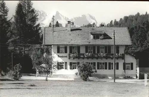 Garmisch Partenkirchen Haus Barmseeruh Kat. Garmisch Partenkirchen