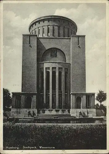 Hamburg Stadtpark Wasserturm Kat. Hamburg