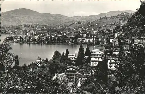 Territet Vue partielle Lac Leman Kat. Territet