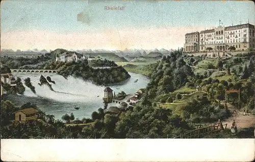 Schaffhausen SH Rheinfall Kat. Schaffhausen