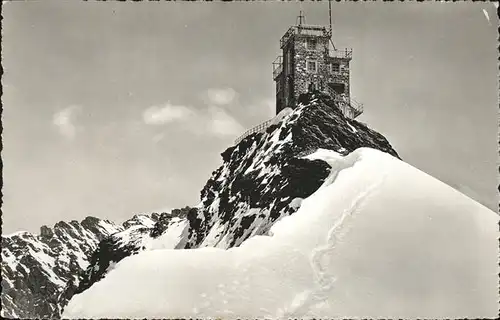 Jungfraujoch Meteorologische Station an der Sphinx Kat. Jungfrau