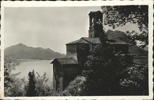 Lugano Tessin Chiesa di Castagnola Lago Kat. Lugano