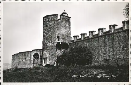 Avenches Tour Tornallaz Ruine Kat. Avenches