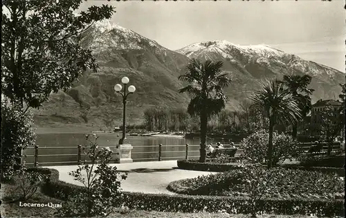 Locarno Quai Lago Uferpromenade / Locarno /Bz. Locarno