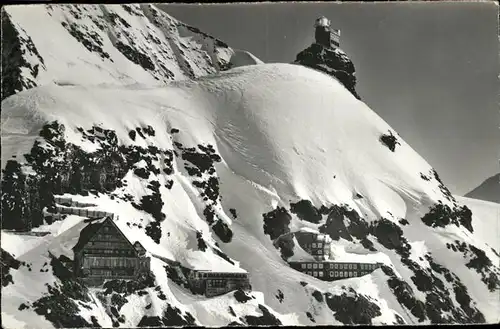 Jungfraujoch Berghaus Bahnstation Int. Forschungsinstitut Observatorium Kat. Jungfrau