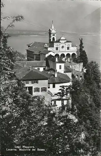 Locarno Basilica Madonna del Sasso Lago Maggiore Wallfahrtskirche  / Locarno /Bz. Locarno