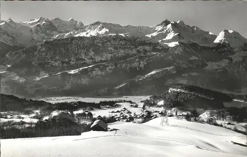 Hasliberg Hohfluh Panorama Kat. Hasliberg Hohfluh