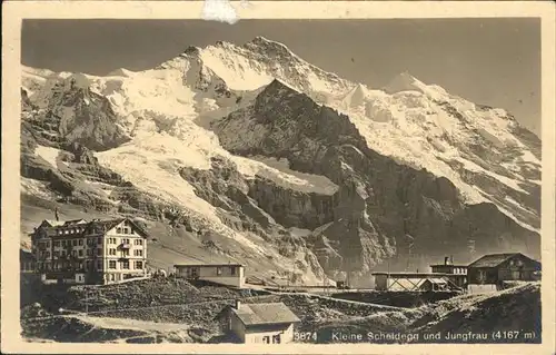 Grindelwald Kleine Scheidegg Jungfrau Berner Alpen Kat. Grindelwald