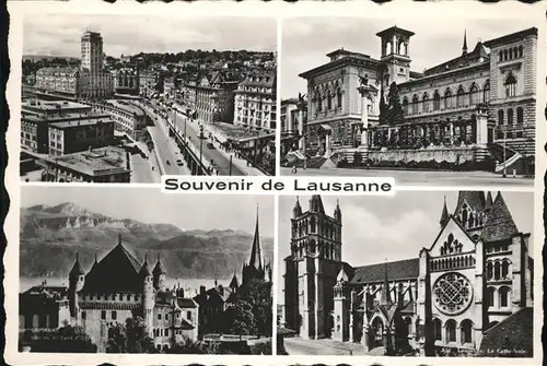 Lausanne VD Teilansichten / Lausanne /Bz. Lausanne City