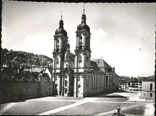 St Gallen SG Klosterkirche Kat. St Gallen