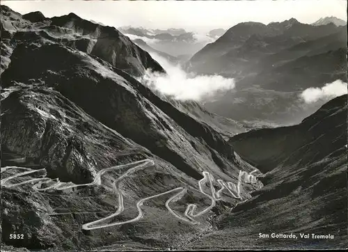 Airolo Strada di San Gottardo Val Tremola Kat. Airolo