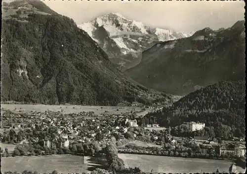 Interlaken BE Panorama Berner Alpen Kat. Interlaken