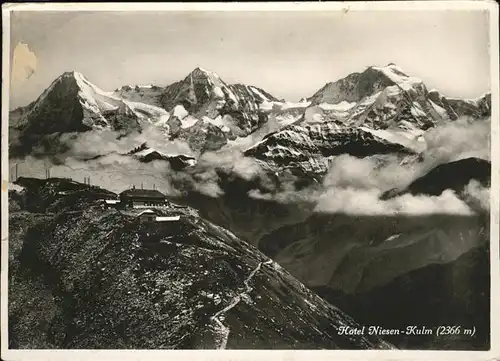 Niesen Berghotel Niesen Kulm Kat. Niesen