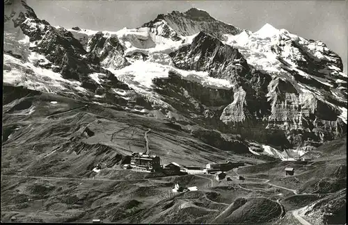 Grindelwald Kleine Scheidegg mit Jungfrau Berner Alpen Bergstation Kat. Grindelwald