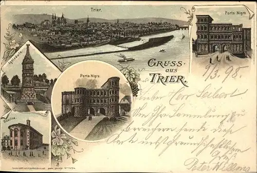 Trier Porta Nigra Igelsaeule Kat. Trier