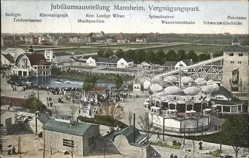 Mannheim Vergnuegungspark Jubilaeumssausstellung Kat. Mannheim
