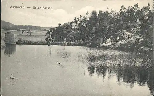 Gschwend Gaildorf Badesee Kat. Gschwend