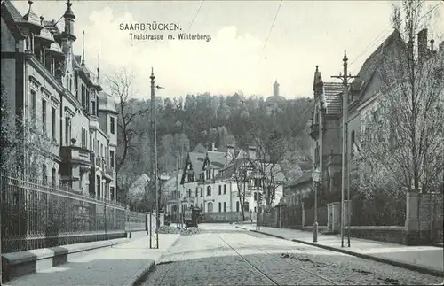 Saarbruecken Thalstr. Winterberg Kat. Saarbruecken