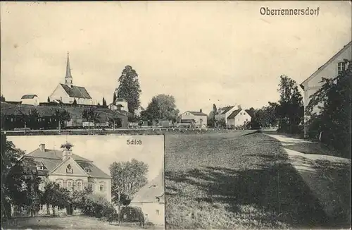wx64011 Oberrennersdorf Schloss Kategorie. Stolpen Alte Ansichtskarten
