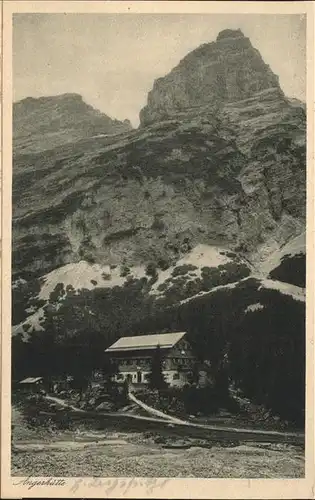 Partenkirchen Angerhuette Kat. Garmisch Partenkirchen