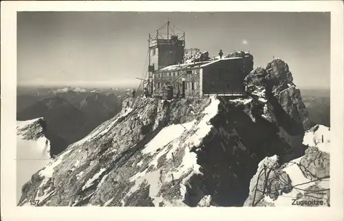 Zugspitze Gipfelhaus Kat. Garmisch Partenkirchen