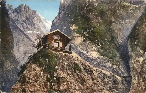 Hoellentalklamm Huette Kat. Garmisch Partenkirchen