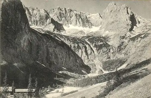 Hoellentalangerhuette Unterkunftshuette Kat. Garmisch Partenkirchen