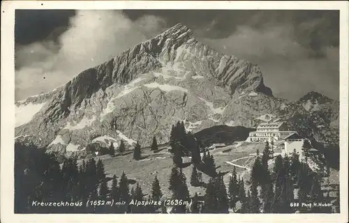 Kreuzeckhaus Alpspitze Kat. Garmisch Partenkirchen