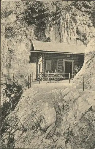 Garmisch Partenkirchen Hoellentalklamm Kat. Garmisch Partenkirchen